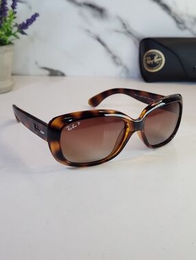 Ray-Ban Polarized Jackie OHH NEW. RB 4101 Women's Brown Sunglasses